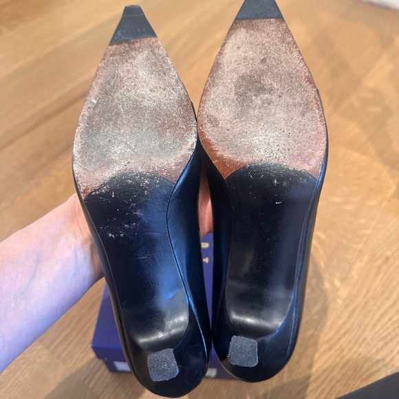 Stuart Weitzman Black Women's Shoes - Picture 3 of 8